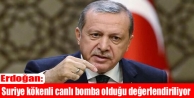 Erdoğan: Suriye kökenli canlı bomba olduğu değerlendiriliyor