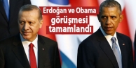 Erdoğan ve Obama görüşmesi tamamlandı