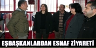 Eşbaşkanlardan Esnaf Ziyareti