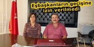 Eşbaşkanların geçişine izin verilmedi