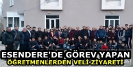 Esendere'de Görev Yapan Öğretmenlerden Veli Ziyareti