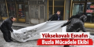 Esnafın Buzla Mücadele Ekibi