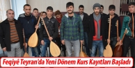 Feqiyê Teyran'da Yeni Dönem Kurs Kayıtları Başladı