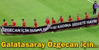 Galatasaray Özgecan'ı unutmadı