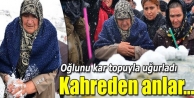 Gazeteci Nuh Köklü'nün tabutuna annesinden kartopu...