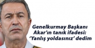 Genelkurmay Başkanı Akar’ın tanık ifadesi: ‘Yanlış...