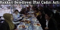 Hakkari Belediyesi İftar Çadırı Açtı