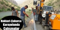 Hakkari-Çukurca Karayolunda Çalışmalar