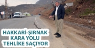 Hakkari-şırnak Kara Yolu Tehlike Saçıyor