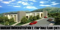 Hakkari Üniversitesi'nin 2. Etap İhale İlanı Çıktı