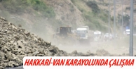 Hakkari-Van Karayolunda Çalışma