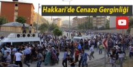 Hakkari'de Cenaze Gerginliği