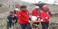 Hakkari’de gerçeğini aratmayan UMKE tatbikatı