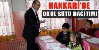 Hakkari’de Okul Sütü Dağıtımı