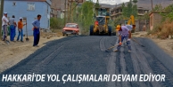 Hakkari'de yol onarım çalışmaları devam ediyor