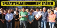 Hakkari'deki STK'lardan 'operasyonları durdurun'...