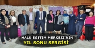 Halk Eğitim Merkezi'nin Yıl Sonu Sergisi