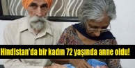 Hindistan'da bir kadın 72 yaşında anne oldu!