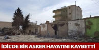 İdil'de bir asker hayatını kaybetti