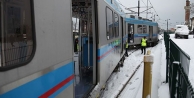 İstanbul’da tramvay raydan çıktı