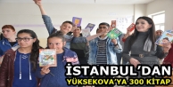 İstanbul’dan Yüksekova’ya 300 kitap