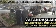 Kaldırım işgali vatandaşı bezdirdi