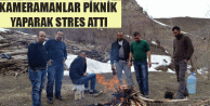 Kameramanlar Piknik Yaparak Stres Attı