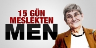 Karatay'a 15 gün meslekten men