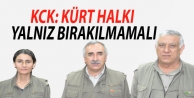 KCK: Kürt halkı yalnız bırakılmamalı