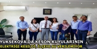 Keson kuyularının elektriği kesildi, şehire su...