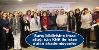 KHK ile işten atılan akademisyenler