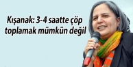 Kışanak: 3-4 saatte çöp toplamak mümkün değil