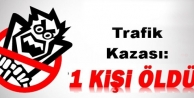 Kızıltepe'de trafik kazası: 1 ölü