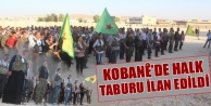 Kobanê’de halk taburu ilan edildi