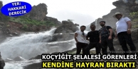 Koçyiğit Şelalesi Görenleri Kendine Hayran Bıraktı