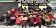 Köye Giderek Okulun Tüm Öğrencileri Sevindirdi