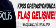 KPSS operasyonunda 32 tutuklama