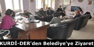 KURDİ-DER'den Belediye'ye Ziyaret