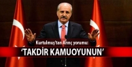 Kurtulmuş’tan Arınç yorumu: ‘Takdir kamuoyunun’