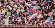 LGBTİ örgütlerinden Barış İçin Akademisyenler'e...