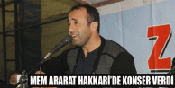 Mem Ararat Hakkari’de Konser Verdi