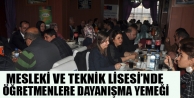 Mesleki ve Teknik Lisesi'nde Öğretmenlere Dayanışma...