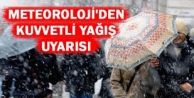 Meteoroloji'den 'kuvvetli yağış' uyarısı