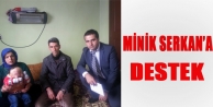 Minik Serkan’a Destek