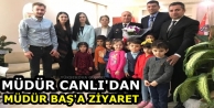 Müdür Canlı'dan Müdür Baş'a ziyaret