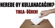 Nerede oy kullanacağım?