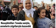 Nusaybinliler: Teneke sesiyle, annelerin zılgıtlarıyla...