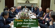 Obama: Kürt halkına güçlü desteğimiz sürecek