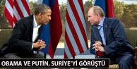 Obama ve Putin, Suriye’yi görüştü