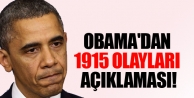 Obama'dan 1915 olayları açıklaması!